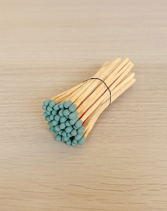 4" Aquamarine Matchsticks