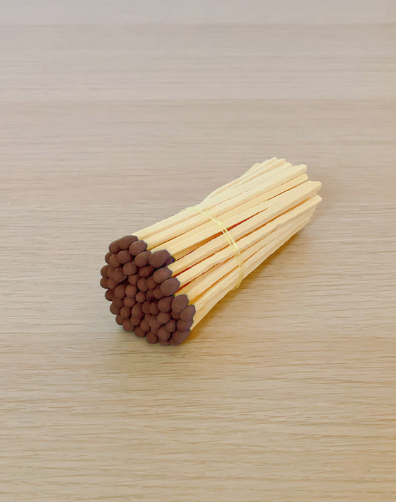 4" Matchsticks | Brown