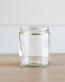  Clear 8 oz. Mixie Jar