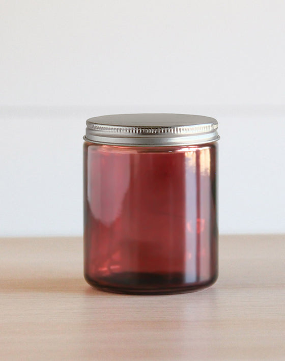 Cranberry 8 oz. Mixie Jar