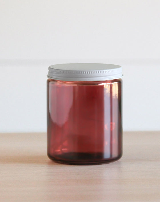 Cranberry 8 oz. Mixie Jar