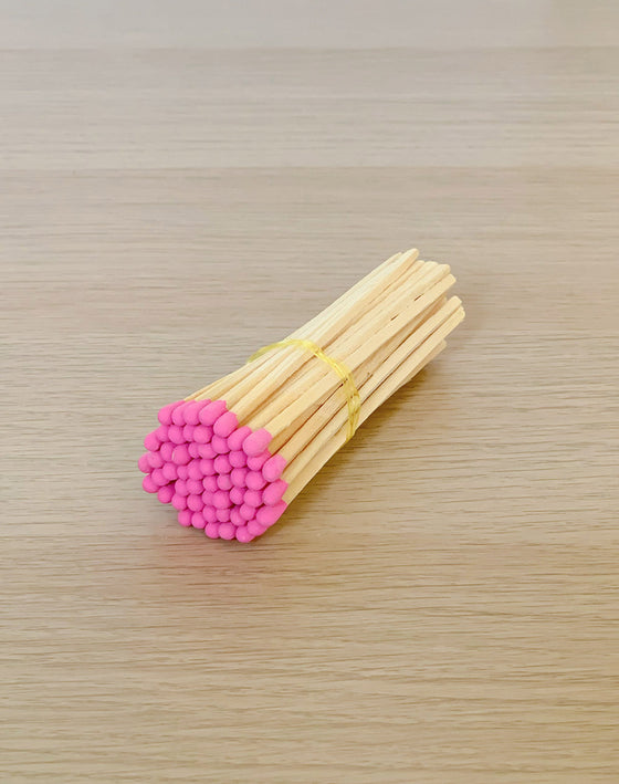 4" Matchsticks | Hot Pink