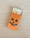 Orange Jack O' Lantern Mini Matchbox | 6 pk