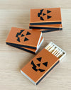 Orange Jack O' Lantern Mini Matchbox | 6 pk