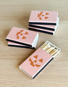 Pink Jack O' Lantern Mini Matchbox | 6 pk