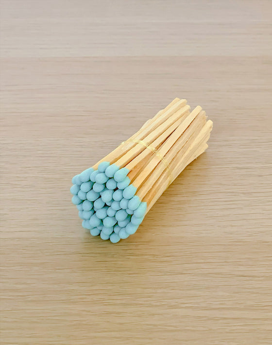 4" Light Blue Matchsticks