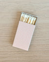 Petal Pink Micro Gingham Mini Matchbox | 6 pk