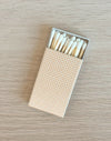 Sunshine Yellow Micro Gingham Mini Matchbox | 6 pk