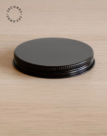  SECONDS Black 8 oz. Mixie Lids