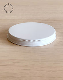  SECONDS | White 8 oz. Mixie Lids | 12 pk