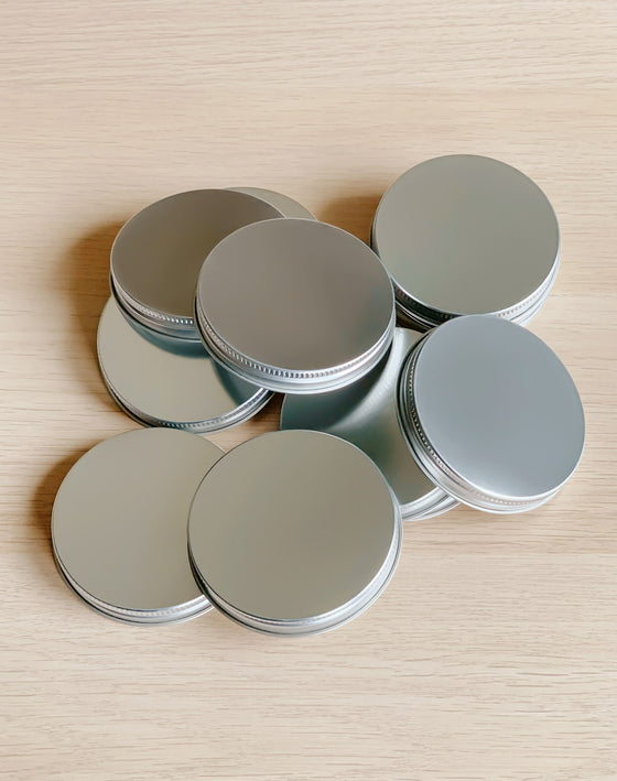 Silver 8 oz. Mixie Lid