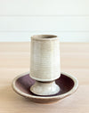 Stoneware Match Holder