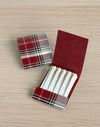 Tartan Plaid Matchbooks | 12 pk