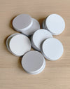 White 8 oz. Mixie Lid